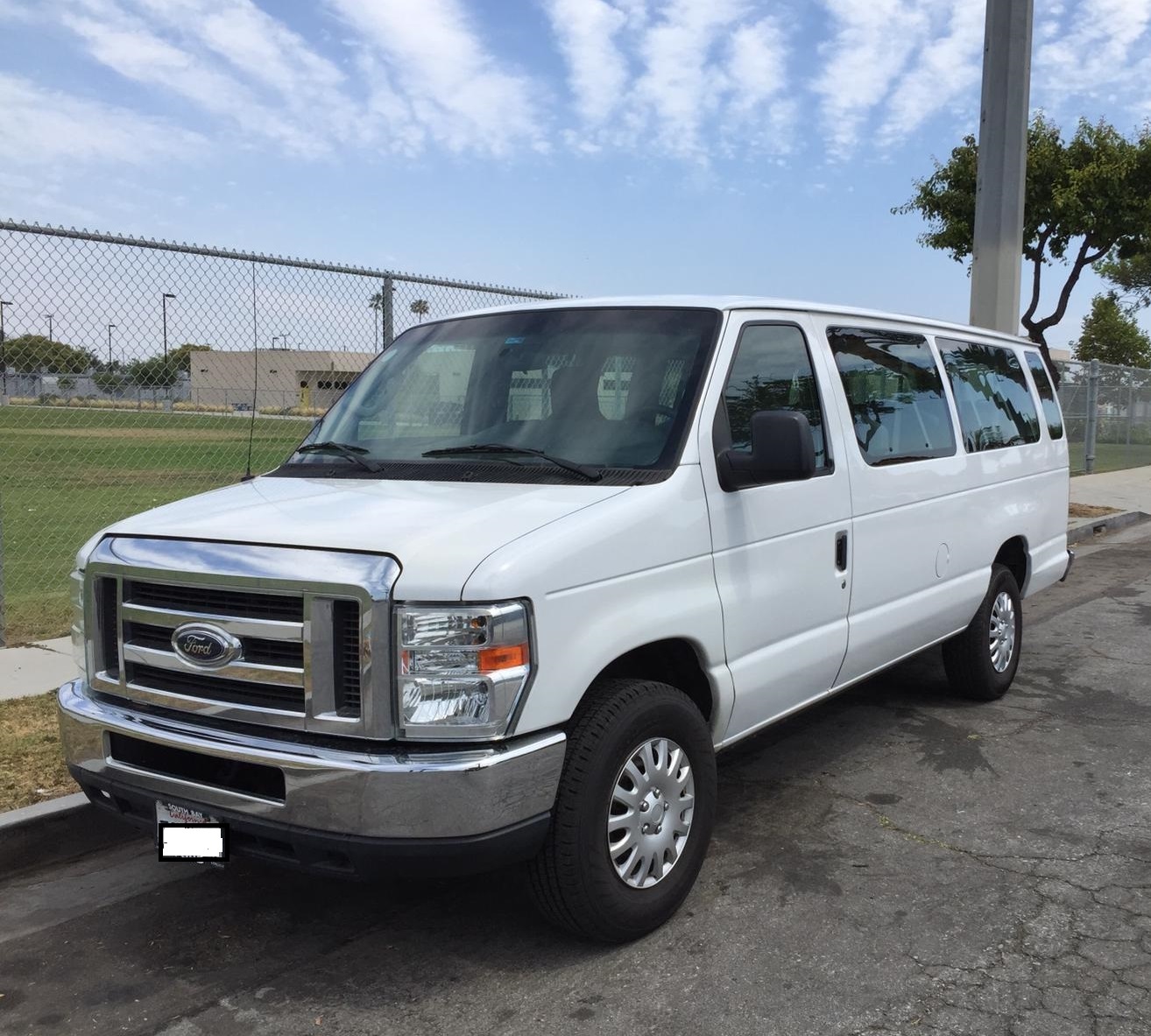 15 Passenger Ford E350 van rental near LAX Airport