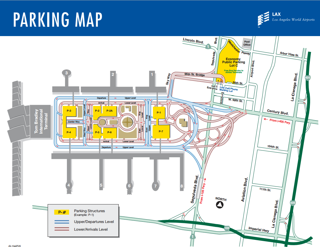 Los Angeles Airport Charts